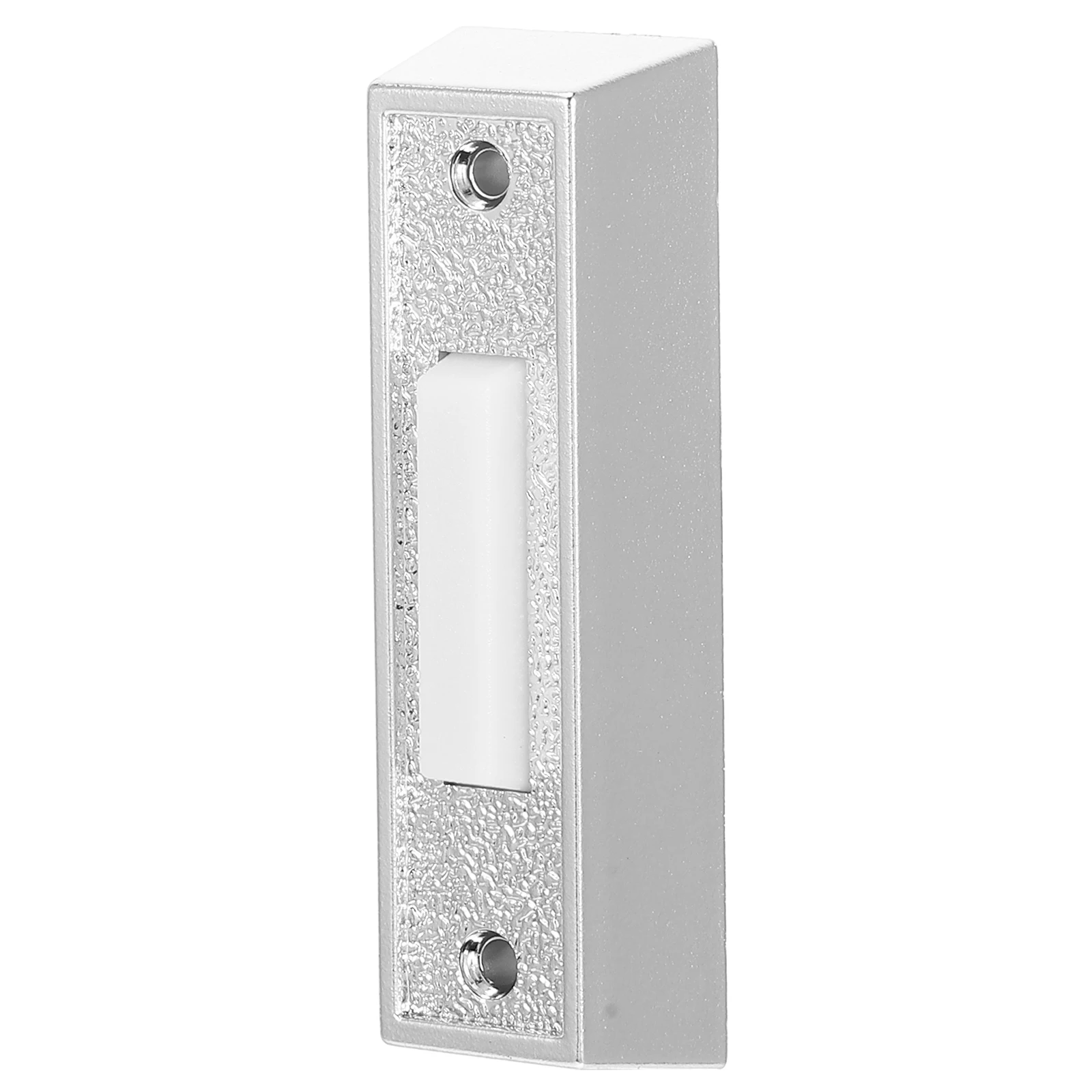 

Lighted Doorbell Button Wired Wall Mounted Push Button for Home Chime Switch Plastic Doorbells Classic Design Easy Installation