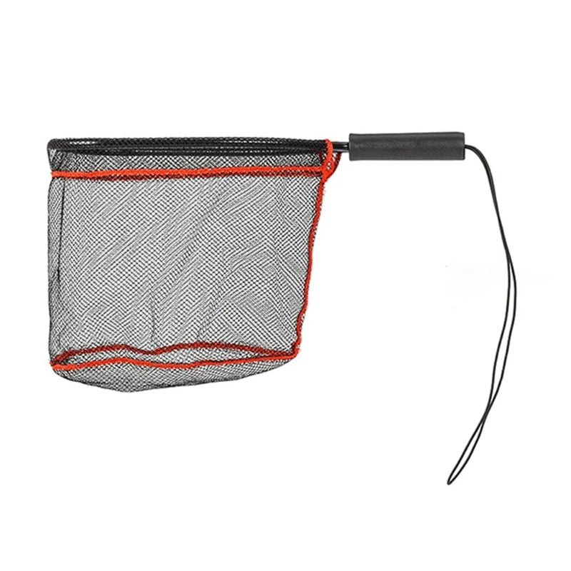 77HC Fly Fishing Landing Net,Soft Rubber Mesh,Rubber Coated Landing Net