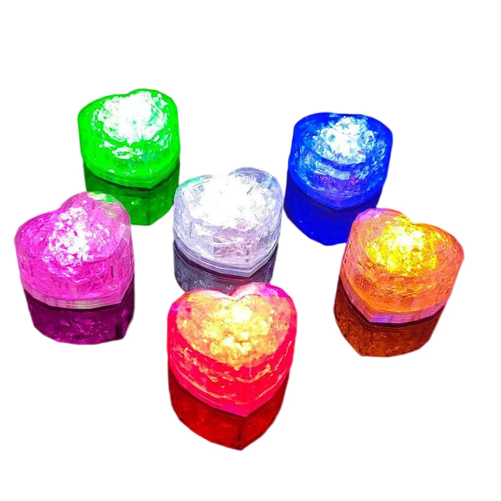 Cubos de Gelo Luminosos LED para Decoração de Casa, Brilhante Festa Flash Neon, Acessórios Festival De Halloween, Decoração De Natal, Fontes Do Partido, 12Pcs