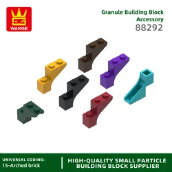 Wange 99Pcs/lot 88292 1x3x2 Arch with Bow Compatible with Block Moc Color City Accessories Parts