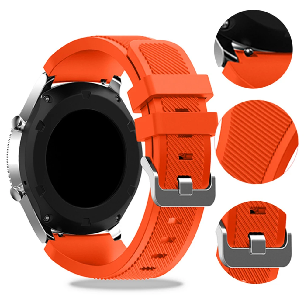 Buy One Get One Free For Samsung Galaxy Watch 3/Gear S3/S3 Frontier/Huawei Watch 3/3 Pro/GT/GT 2/Amazfit GTR 22mm Silicone Strap