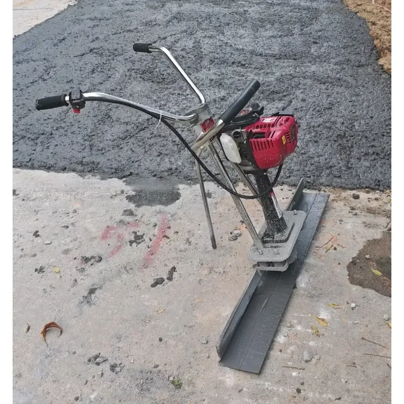 Concrete Vibration Ruler Earth Flat Level Factory Concrete Vibratory Leveling Screed Machine