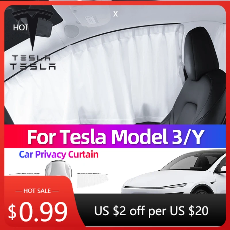 

Наклейка на автомобиль 2025 для Tesla Model Y Model 3, шторка для обновления интерьера Model 3, выдвижная солнцезащитная шторка для конфиденциальности, оптовая продажа, модификация автомобиля