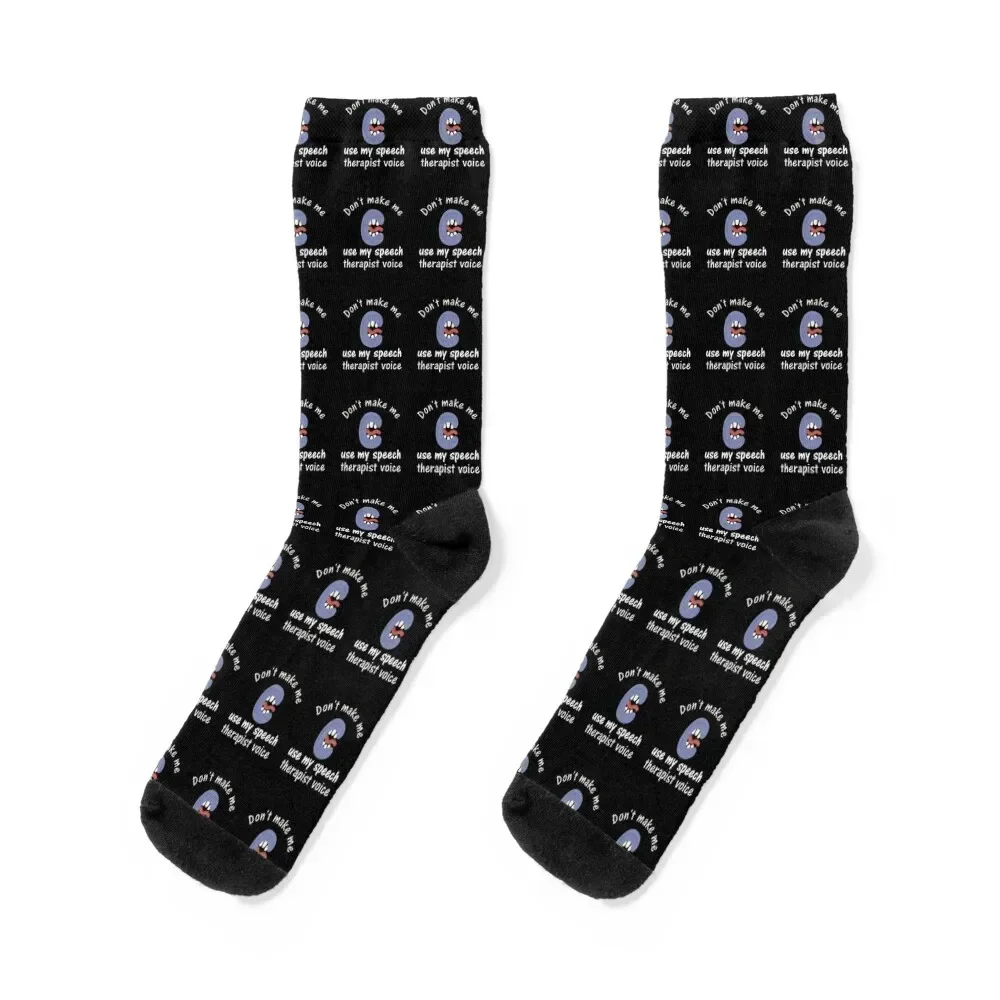 

Speech Therapist Gift Socks warm winter Antiskid soccer compression tennis Men Socks Women's