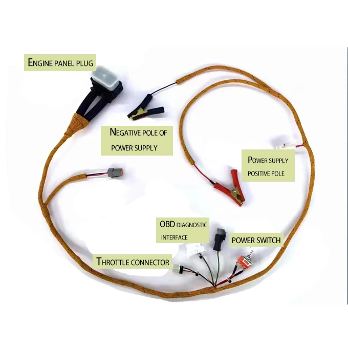 4D95-5 Spare Parts Harness Excavator PC130-8