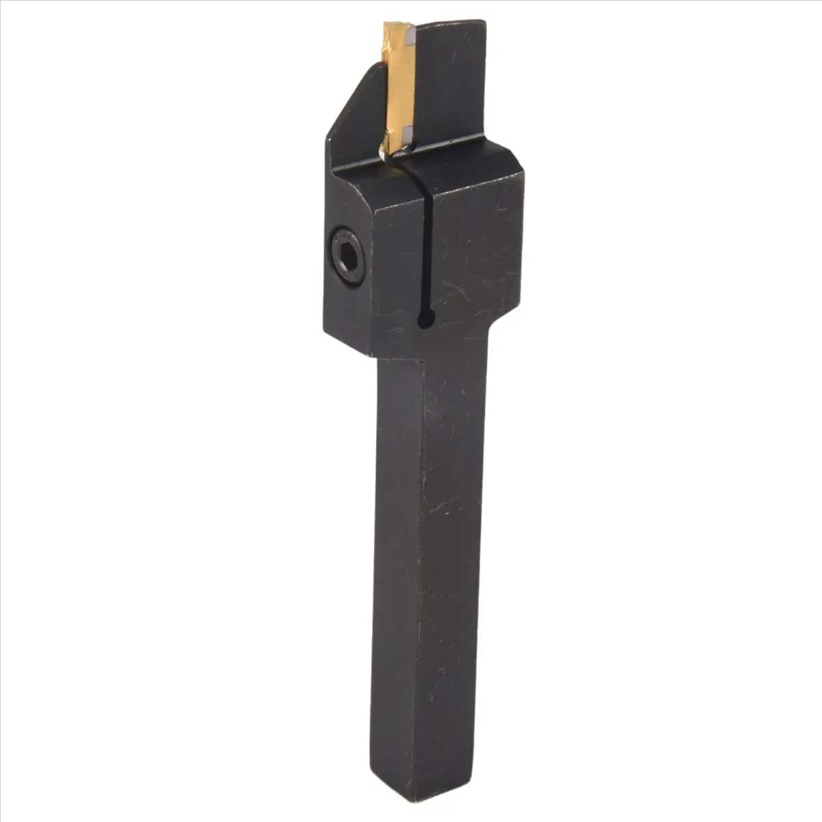 

SDFC 10Pcs Mgmn200 Carbide Inserts Golden Blades + 1Pc Mgehr1010-2 Turning Tool Holder Boring Bar With Wrench