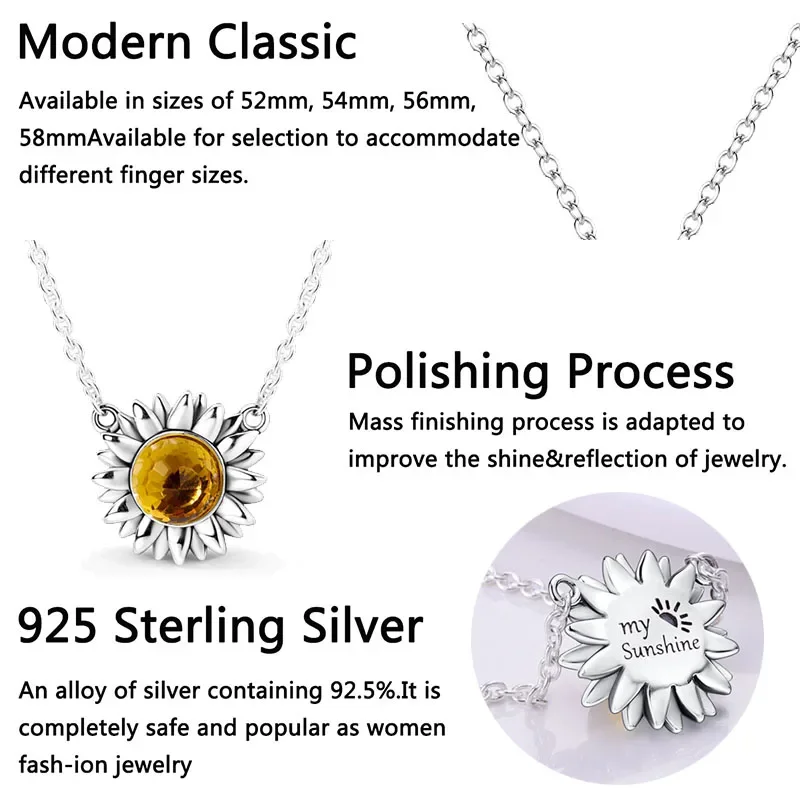 New 925 Sterling Silver Sun Moon Butterfly Heart shaped Round Devil's Eye Pendant Necklace Fashion Anniversary Jewelry Gift