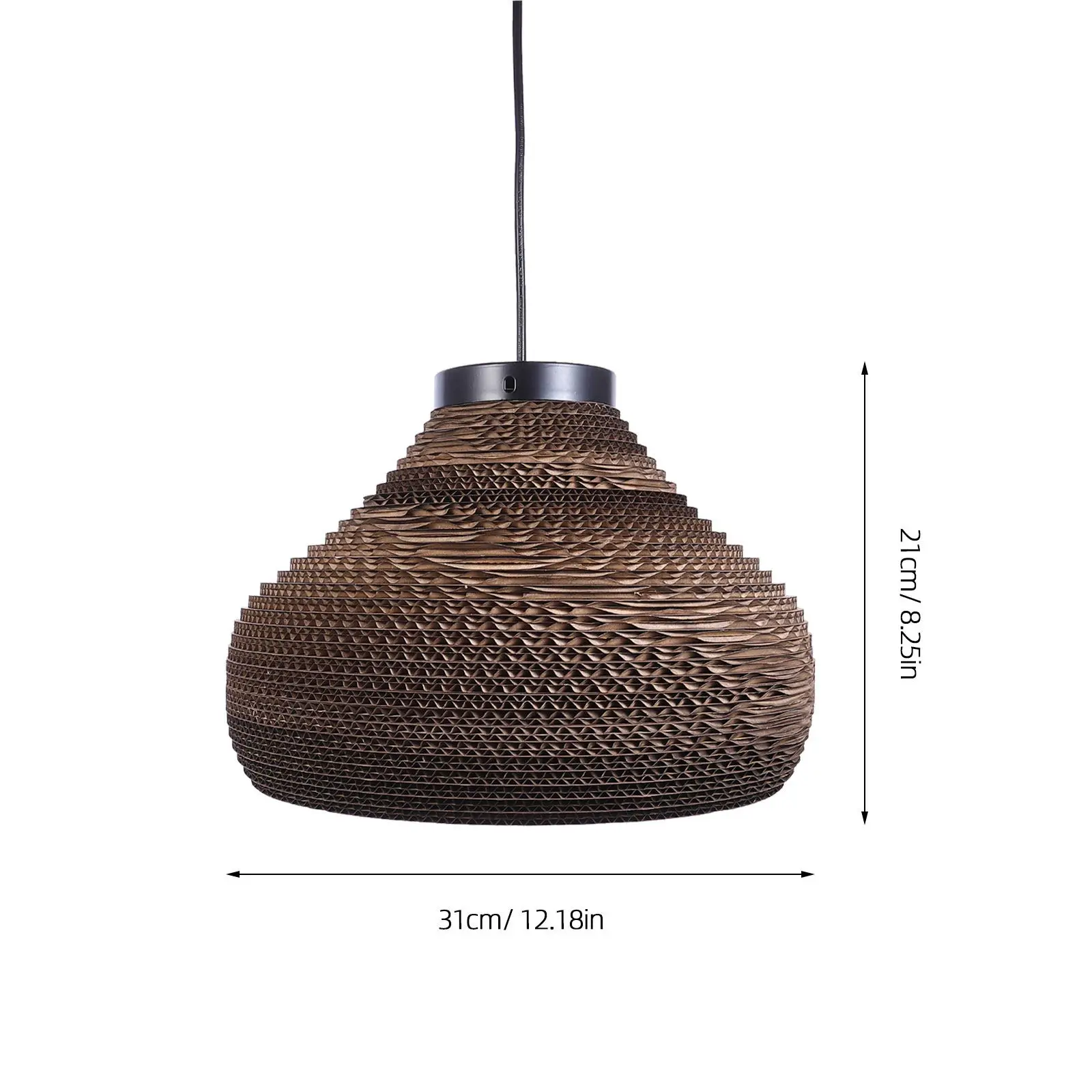 1Pcs Delicate Paper Ceiling Lamp Honeycomb Structure Southeast Asian Style Indoor Ceiling Light for Bedroom Restaurant Decor