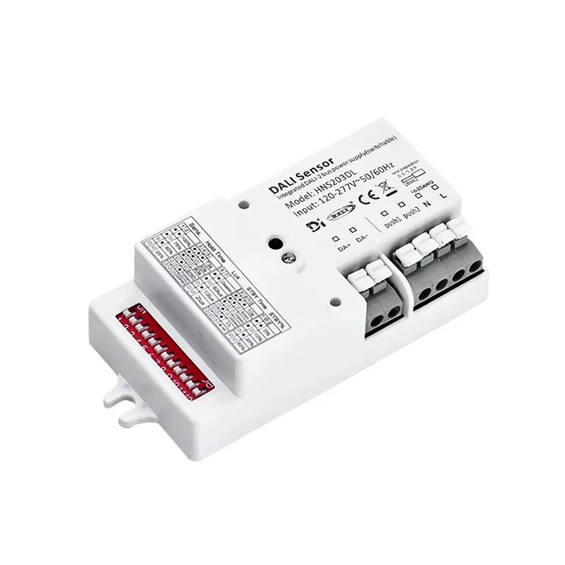 

HNS203DHDL D4i Microwave Radar Motion Sensor - Dimming, Daylight Harvest, and Push Function