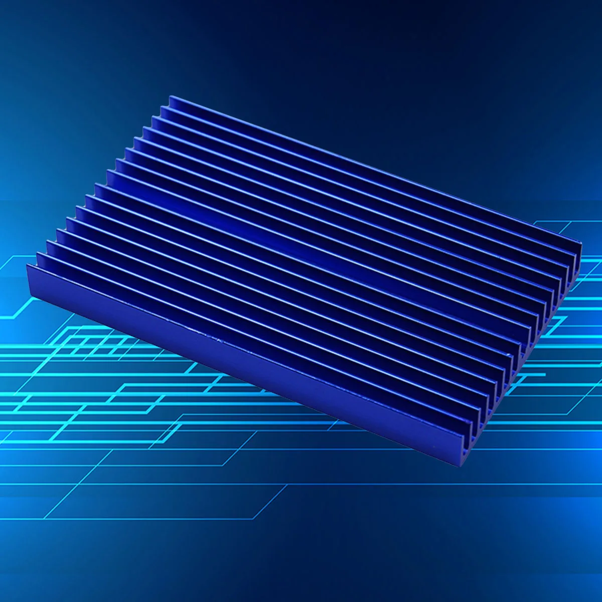 

Aluminum Heat Sink Radiator Plate Lightweight Cooling Block for Chip PCB IC High Performance Dissipation Durability Notebook