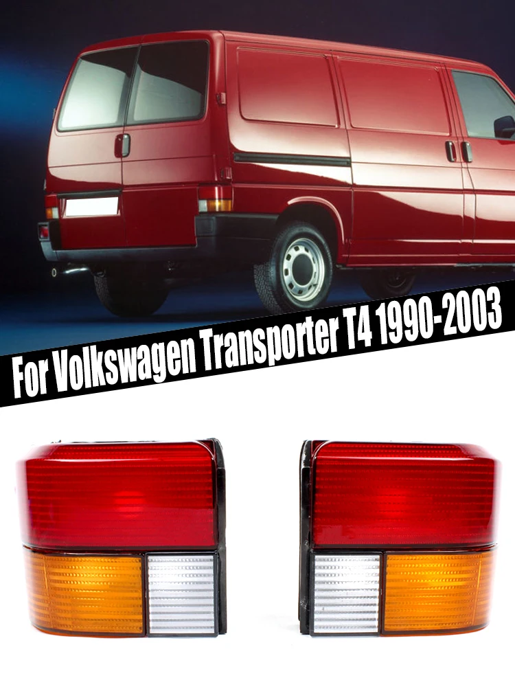 

Car Rear Tail Lights Rear Bumper Brake Lamp Lamp Housing For Volkswagen Transporter T4 1990-2003 Without Bulbs Car Accessories