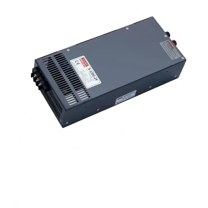 

MEAN WELL MW 12V36V48V Switching Power Supply 24VS-2000W Transformer Mingwei High Power 1500W S-1200-48 Includes Installation