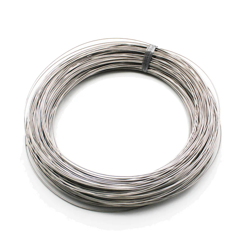 Fio Titanium puro, categoria 1, 0.1mm, 0.2mm, 0.3mm, 0.4mm, 0.5mm, 0.6mm, 0.8mm, 0.9mm, 1mm, 1.2mm, 1.5mm, 2mm, 2,5mm, 3mm