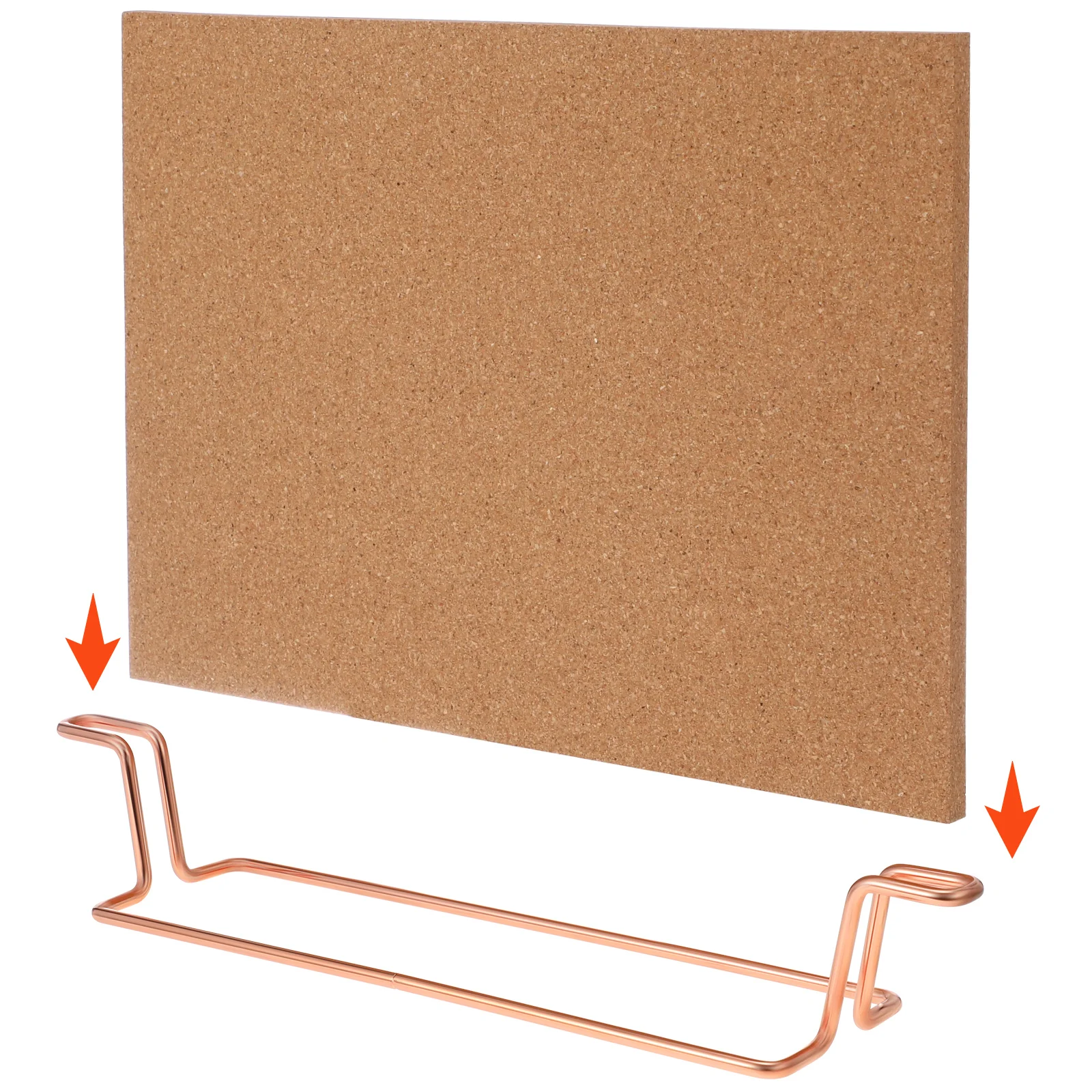 Cork Stoppers Pin Board for Office Corkboards Desk Bracket Bulletin Notice Message