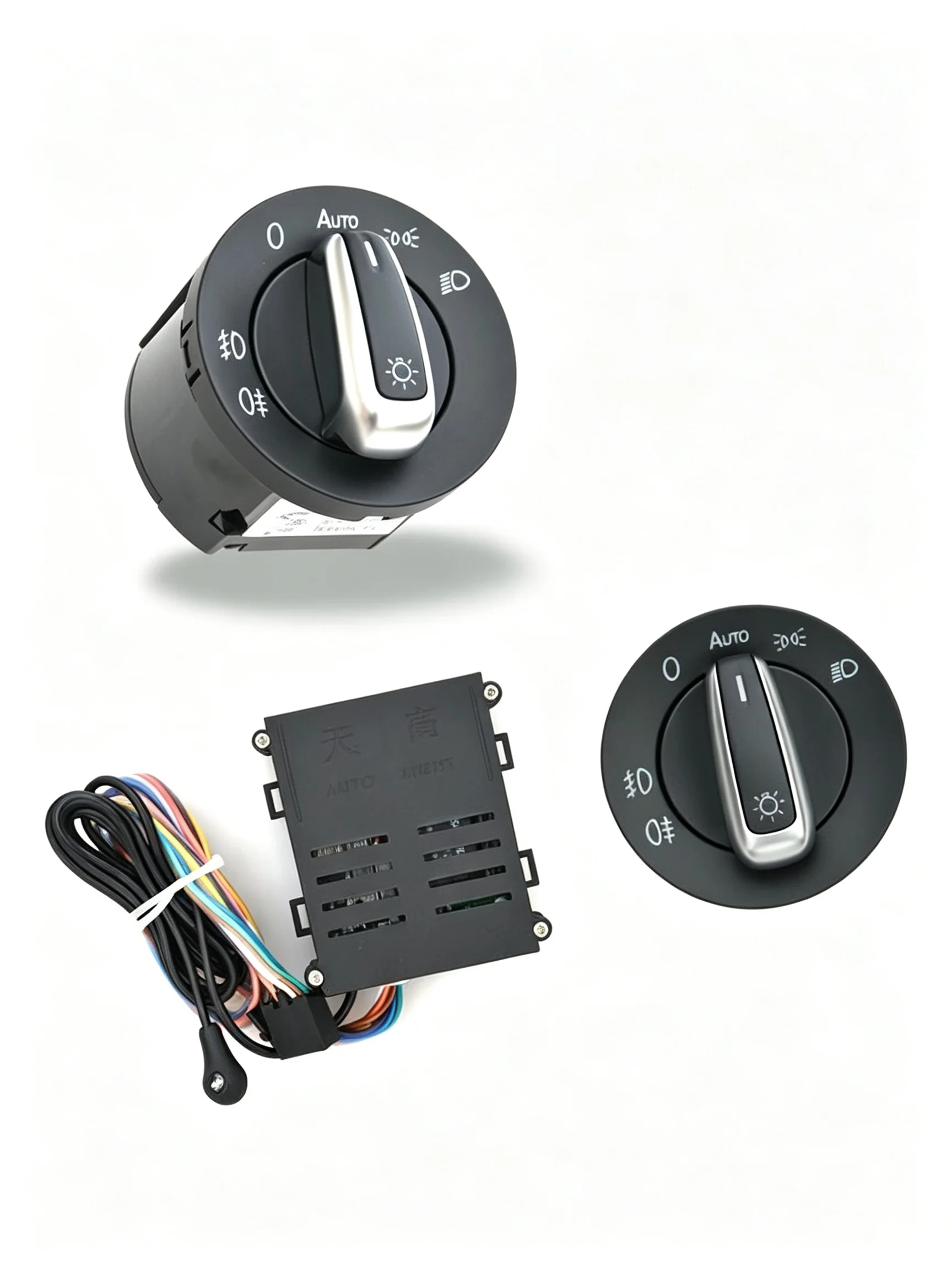 Automatic Headlight Switch + Light Sensor Module Kit Auto Light DRL for VW Golf 6 Sagitar Magotan Touran Tiguan Passat