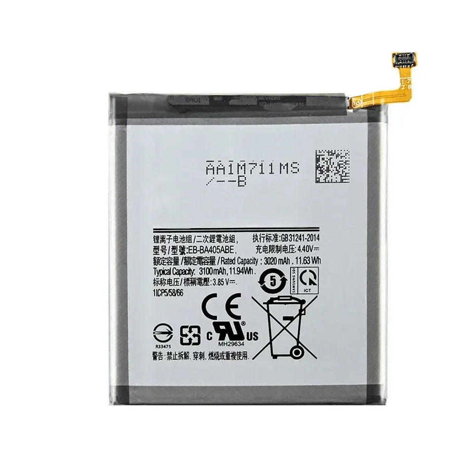 EB-BA405ABE EB-BA405ABU 3100mAh battery For SAMSUNG Galaxy A40 2019 SM-A405FM/DS A405FN/DS GH82-19582A + Tools