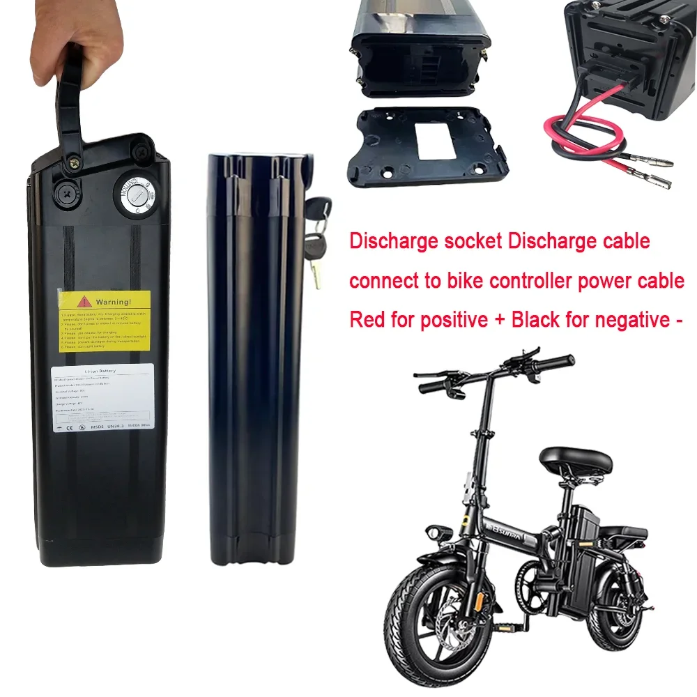 48V 30AH/30000mAh Higher Quality Silver fish Lithium Ion High Power 250W 500W 750W 1000W 48V 30AH 18650 BatteryPack+charger