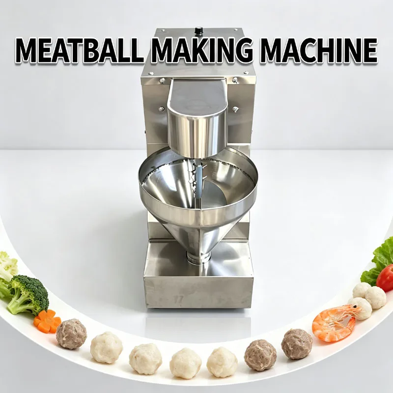 Restaurant Canteen Automatic Meatball Machine Stainless Steel Meatball Forming Equipment