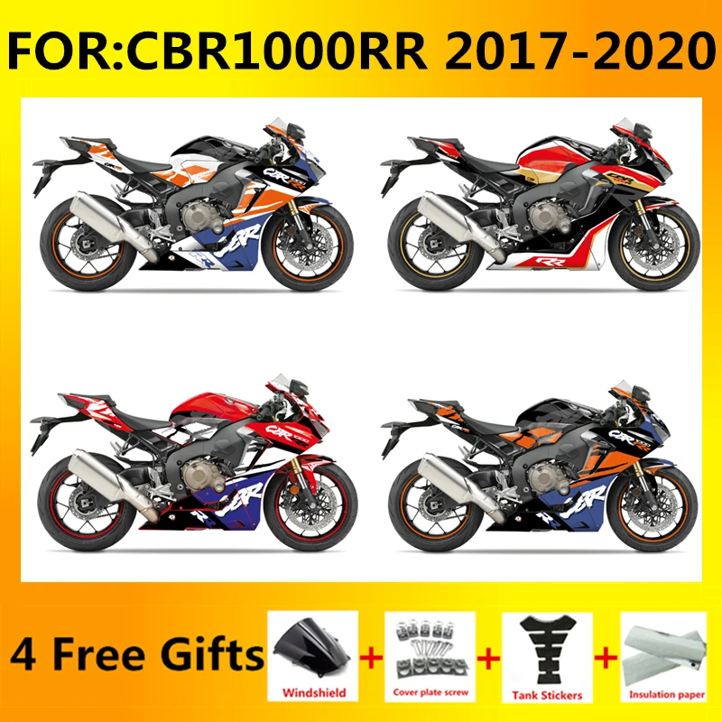 New ABS Motorcycle Fairings Kit Fit for HONDA CBR1000RR 2017 2018 2019 2020 CBR1000 RR 17 18 19 20 21 bodywork full fairing zxmt