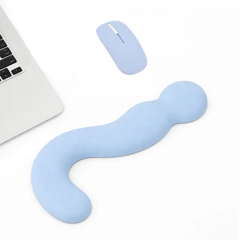 

Silicone Mousepad Wrist Rest Non-Slip Base Wrist Rest Pad Ergonomic Mousepad For Typist Office Gaming PC Laptop For Overwatch 2