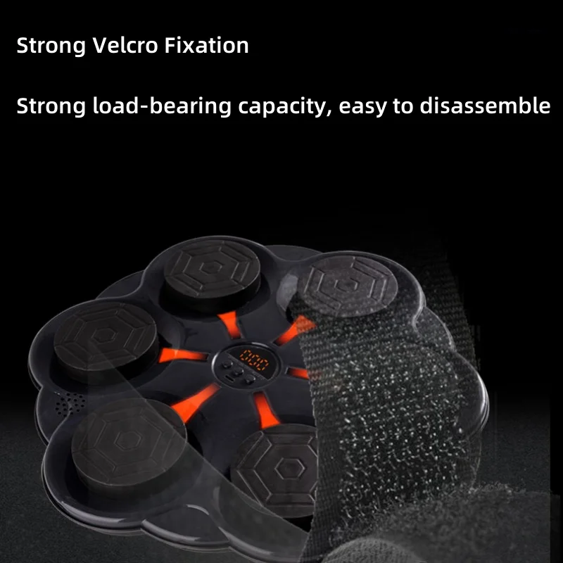 Smart Bluetooth Music Boxing Target Adult Home Fitness Electronic Boxing Wall Target Training Music Boxing Machine For Children