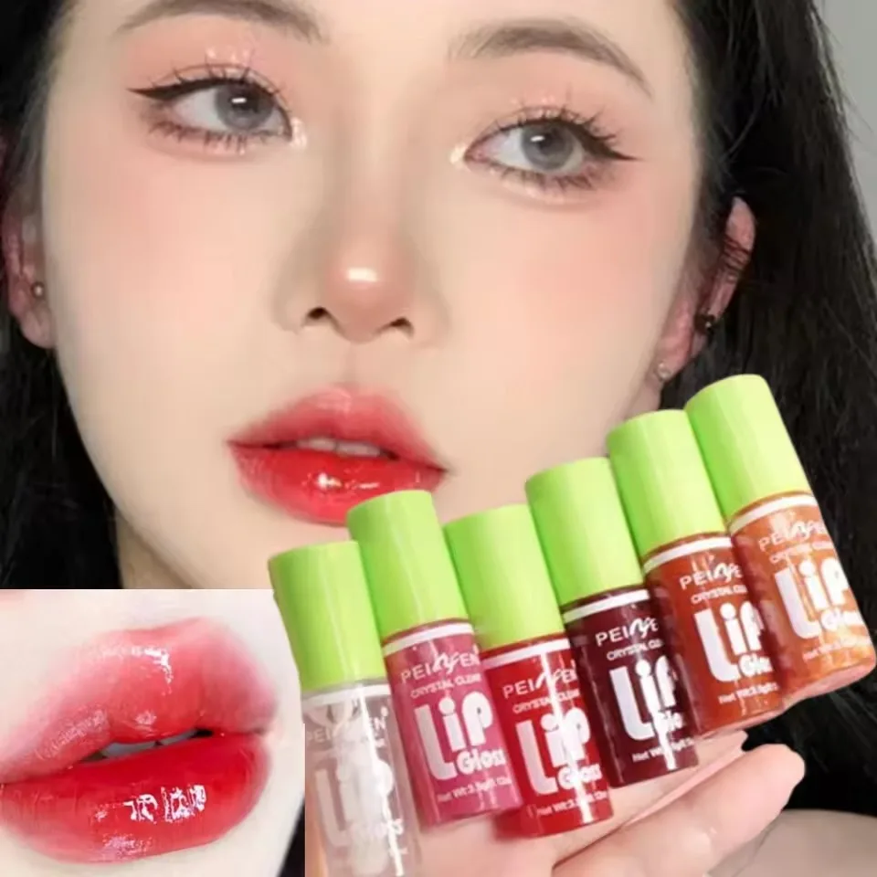 6-częściowy zestaw tani koreański makijaż Olejek do ust Pomadki do makijażu Błyszczyk Beauty Ink Pack Jelly Długotrwałe atramenty Nawilżający balsam do ust