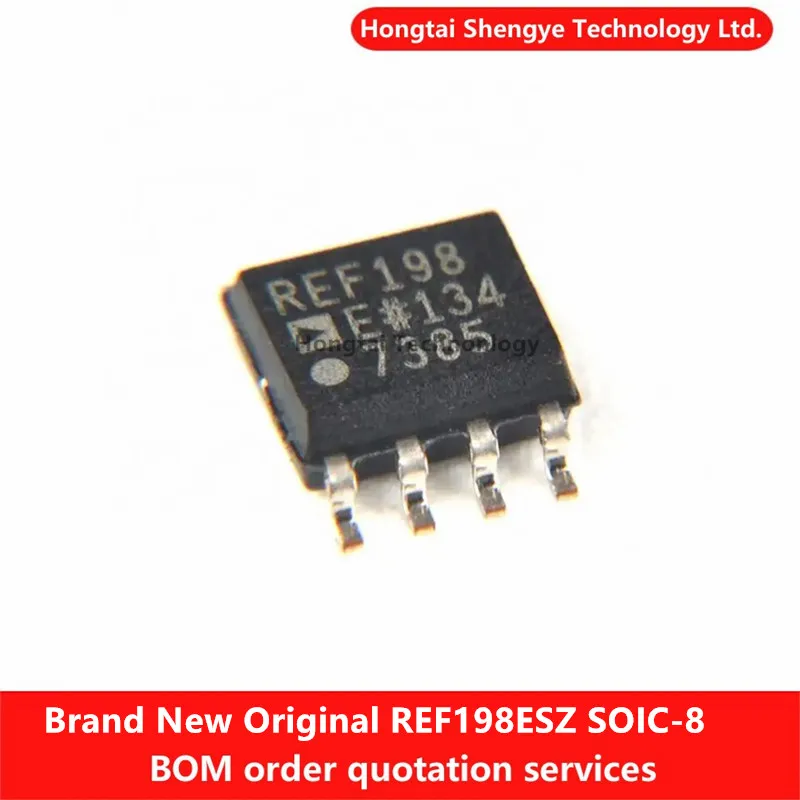 REF198ESZ REF198ES Silkscreen REF198E Paket Chip Referensi Tegangan SOP8 Baru & Asli