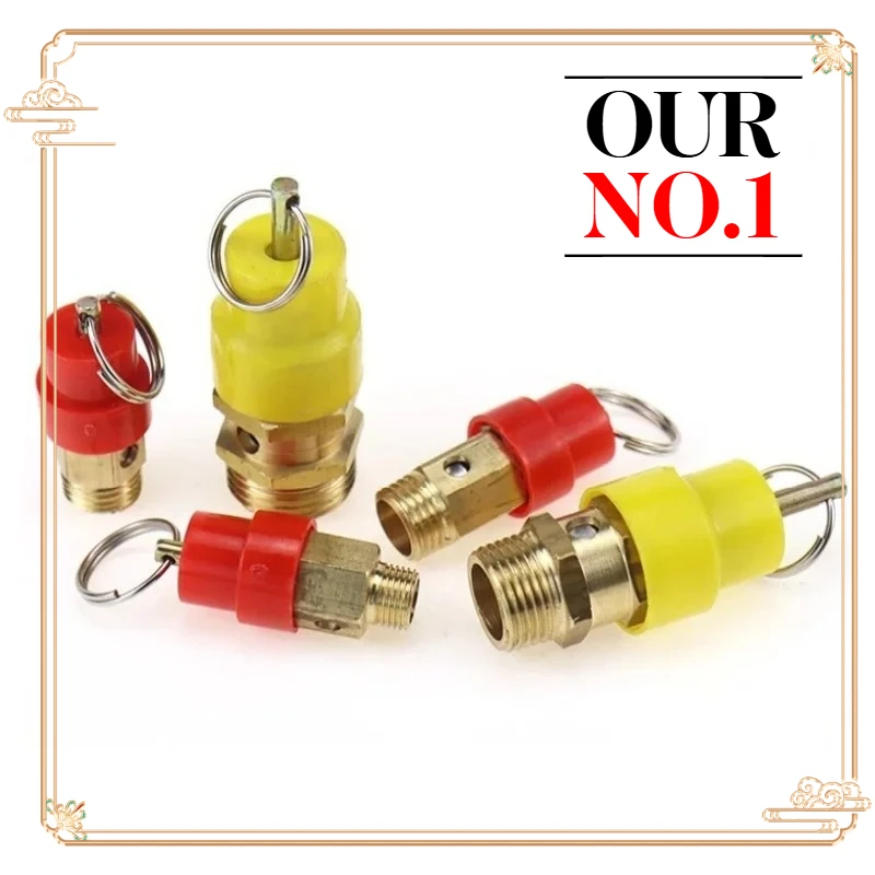 

1/8 "1/4" 3/8 "1/2" BSP 8 кг 120 фунтов на квадратный дюйм воздушный компрессор предохранительный клапан регулятор сброса давления для труб/судов