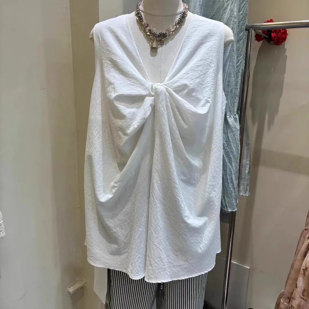 

Women's Summer Twisted Vest, Exquisite Small Shirt, Temperament Sleeveless Top