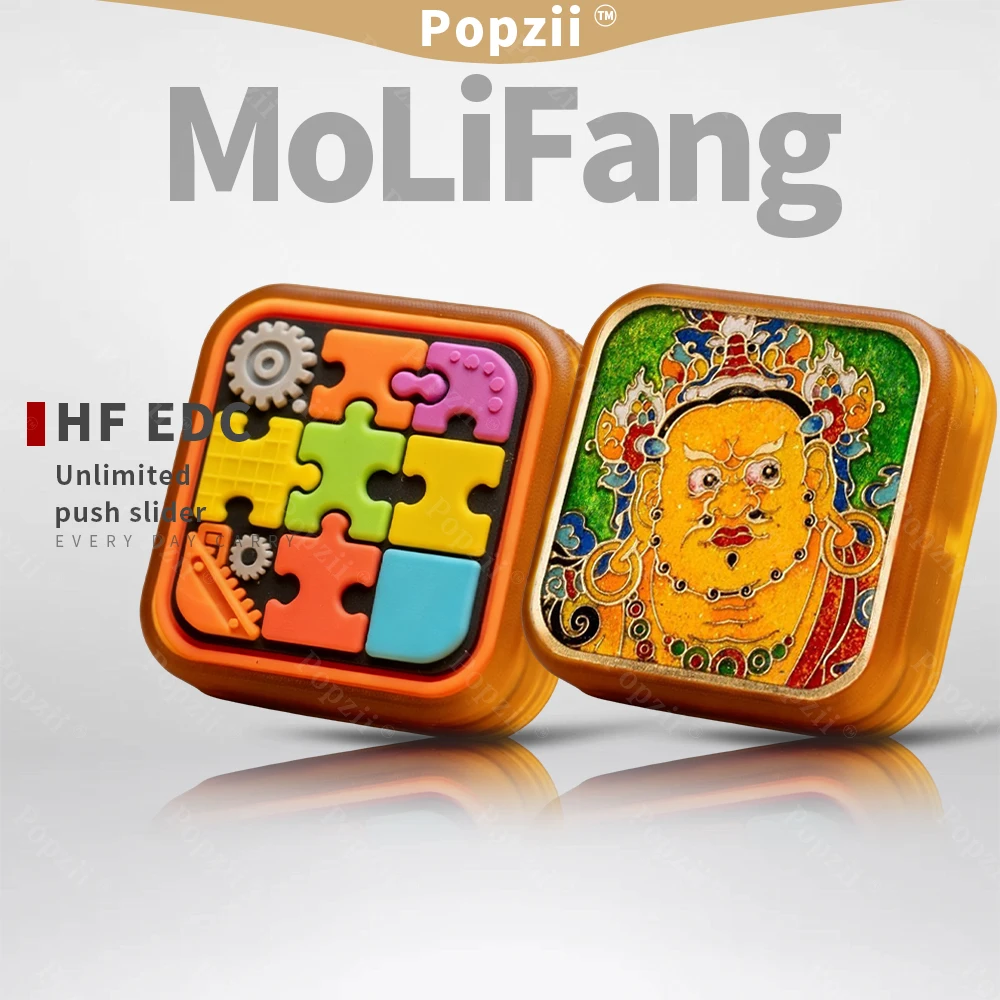 

HF EDC Unlimited Push Slider Magnet Fidget Slider Fidgeting Toy Fingertip Tricks EDC Flips Adults Stress Relief Toy Anxiety Toys