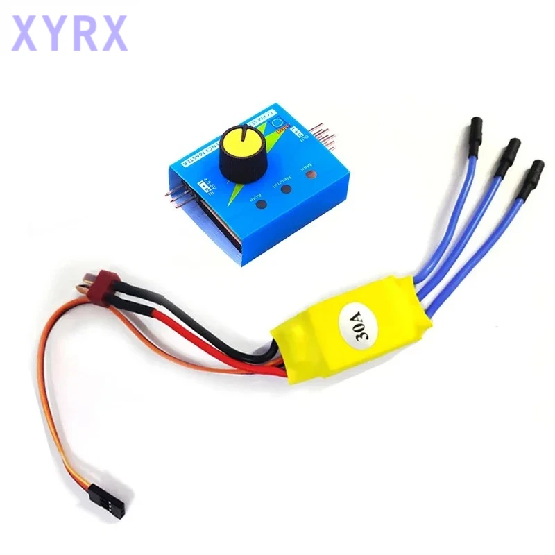 In spot 30A XXD Brushless Speed Controller RC ESC Multi Servo Tester 3CH 4.8-6V CCPM Main Inspector for F450 Flight Controller