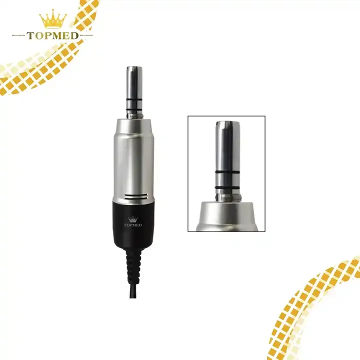 

Dentals Micro Motor Strong 108E Handpiece MAX 35000rpm E-type Motor Connection Lowest Noise Vibration Design Small Package