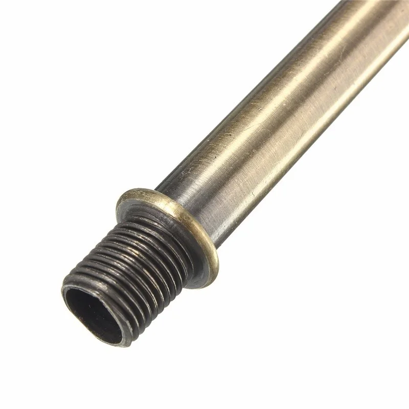 Douille de support de lampe rétro vintage, extension de goutte, alliage de zinc, bronze doré, vert, plus récent, 17cm