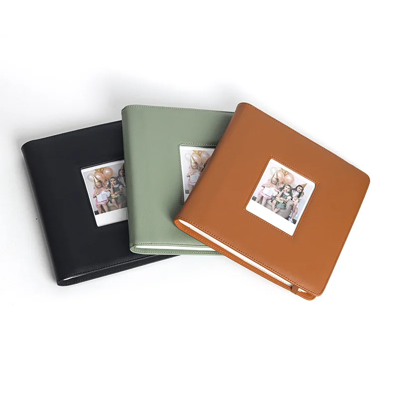 5 Inch Wide Film Photos Album Applicable For Fujifilm Instax Wide 400/300/210 Camera 288 Hollow out Strap Album Storage Book ﻿
