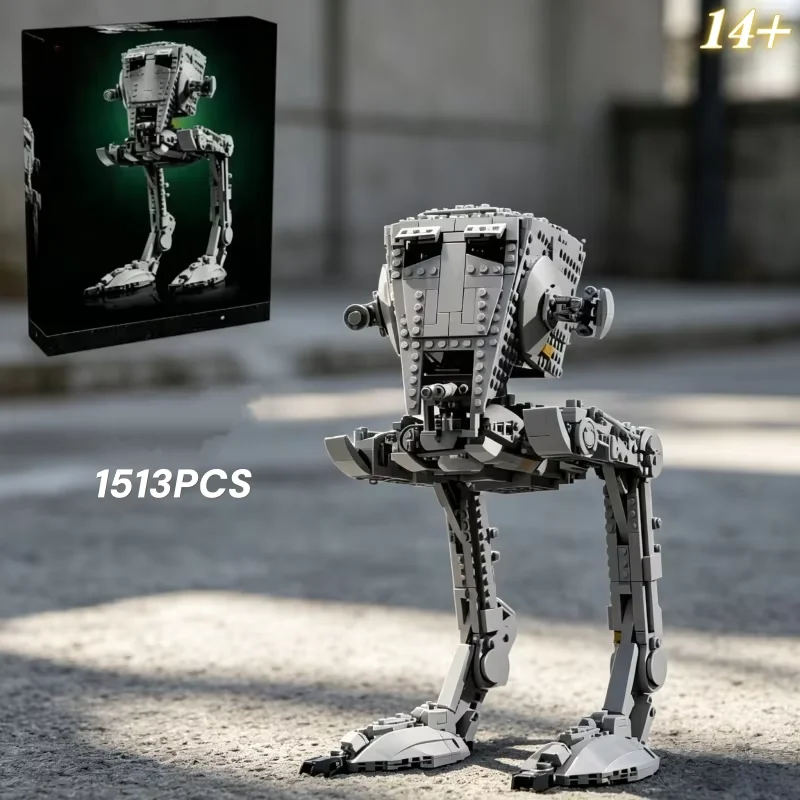 

In Stock UCS ATST Building Blocks Set 1513PCS All-Terrain Reconnaissance Transport Walker Assembly Model Festival Gifts For Fans