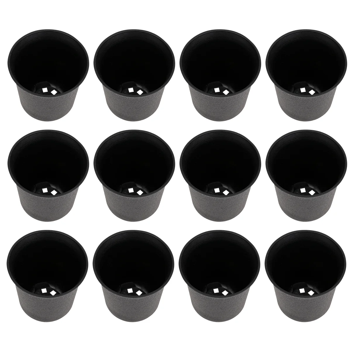 

12 Pcs Succulent Pots Garden Accessories Plastic Flower Vase Stand Flowerpot Succulents