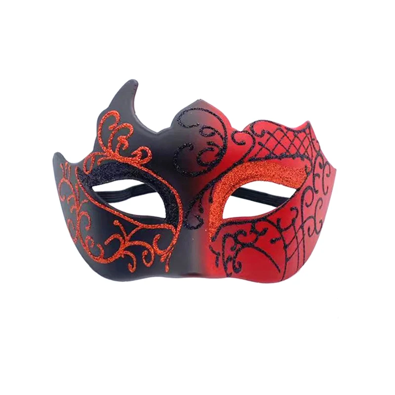 Retro Geschilderd Half Gezicht Maskerade Masker Voor Vrouwen En Mannen Venetië Masker Halloween Kostuum Accessoires Cosplay Party Props
