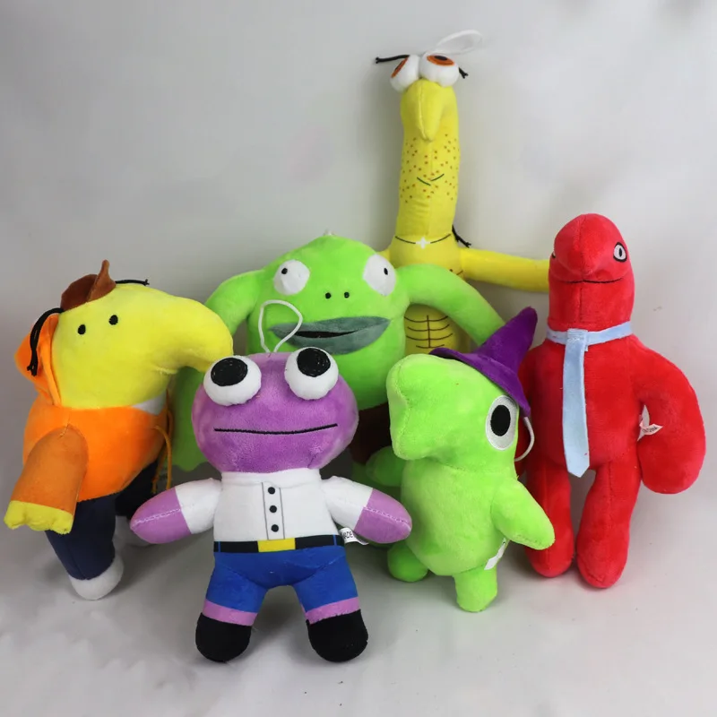 

28cm Smiling Friends Plush Toys Mr frog Children Stuffed Doll Toy Kawaii Home Decoration Doll Gifts Smiling Friends Toy for Kids