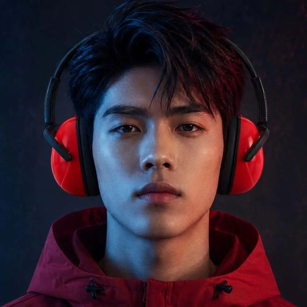 Foldable Adjustable Head Earmuffs Hearing Protection Soundproof Ear Defenders Safety Noise Reduction Anti-Noise Earmuffs