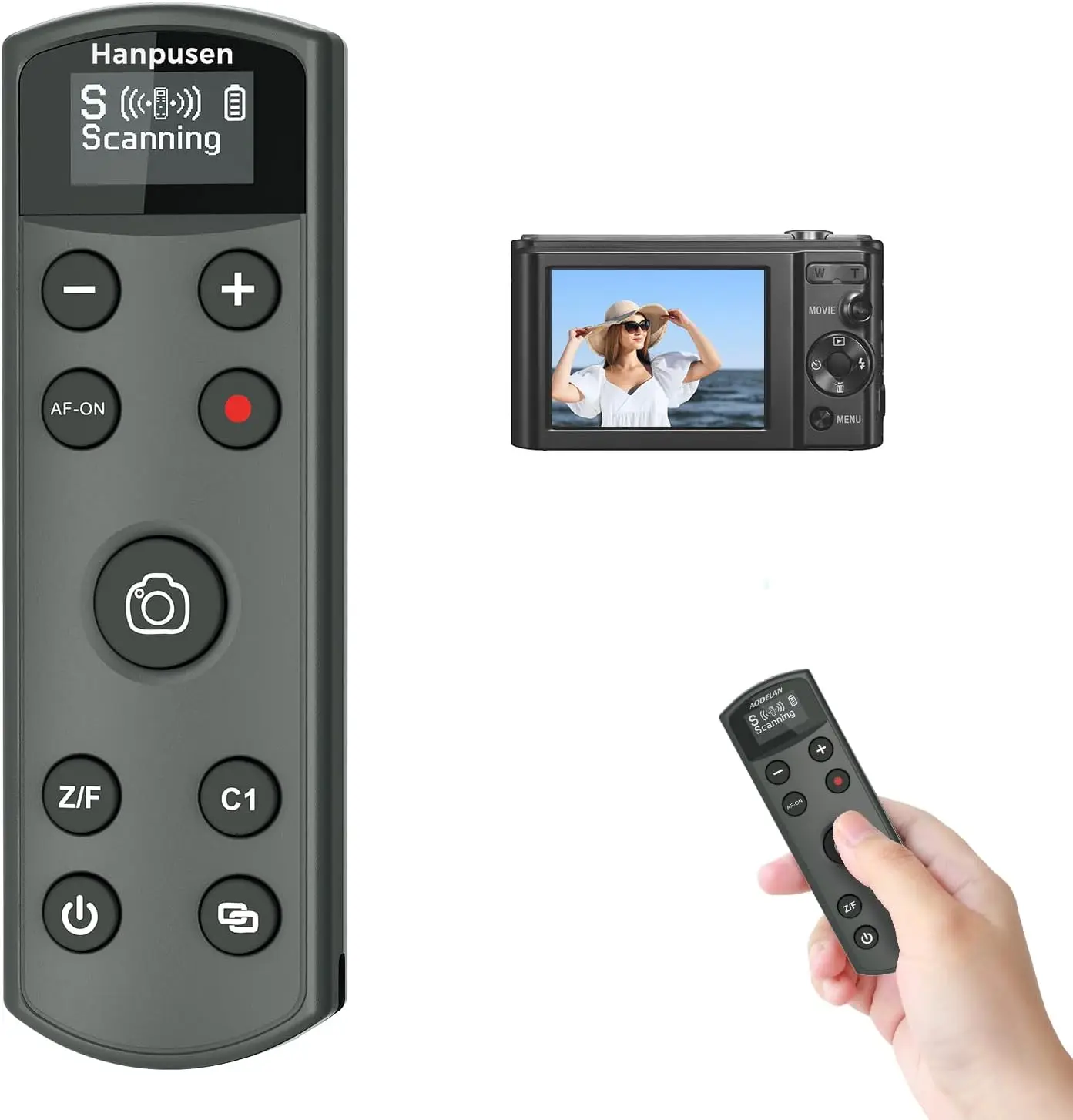 RMT-P1BT USB-C draadloze afstandsbediening voor Sony A7RM6 A7RVI ZV-1II ZV-E10II FX30 A6700 A6600 A9III A7C A7CR A7IV