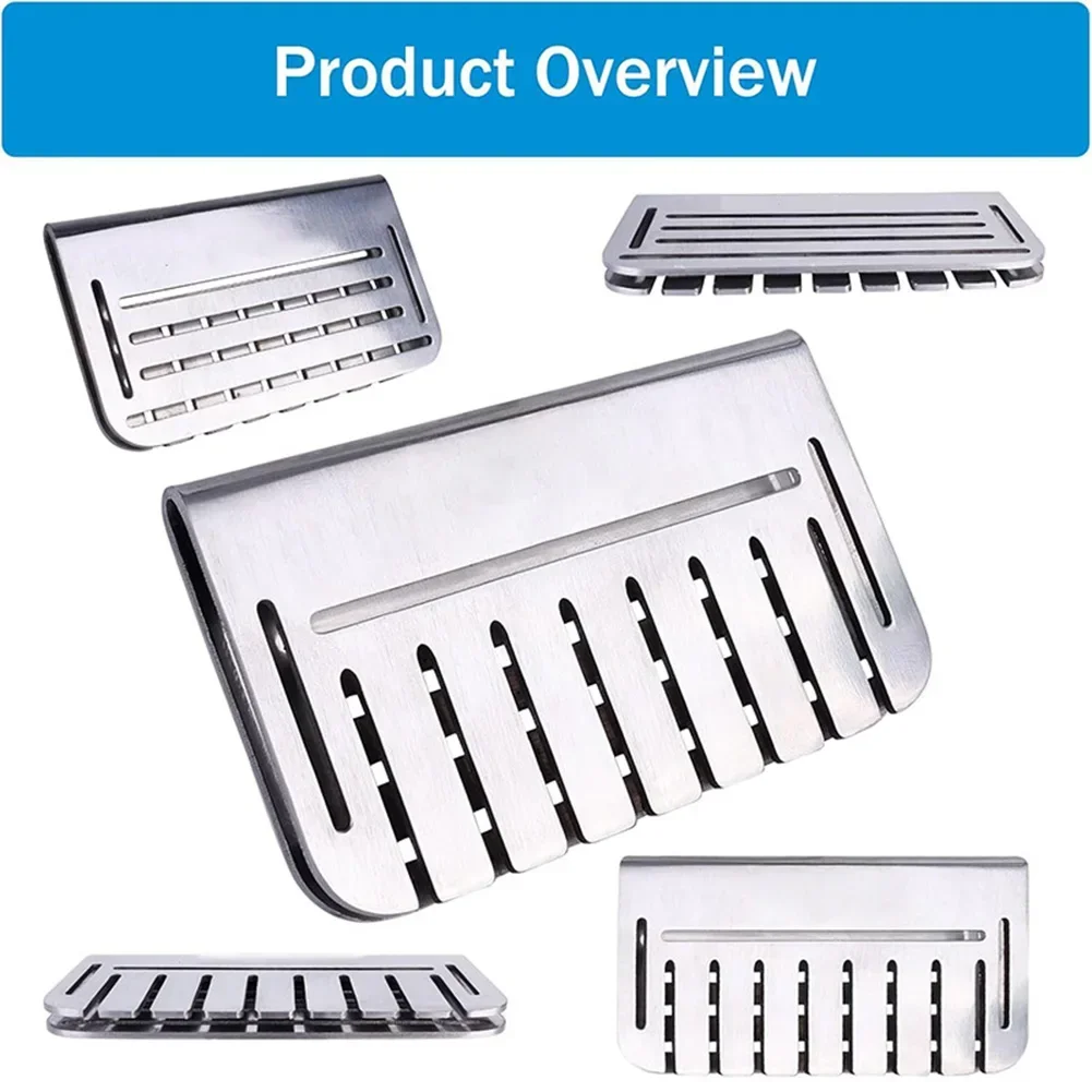 Drain Blocker Food Fighter Mesh Screen 304 Stainless Steel Double Sided Design Food-grade Material Baking Cooking