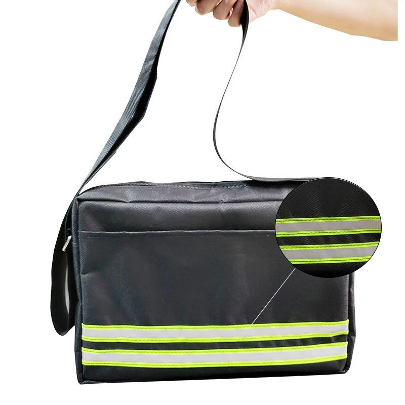 Thickened Canvas Tool Pouch for Electrician Screwdriver Pliers Repair Hand Tools Portable Electrical Tool Storage Shoulder Bags