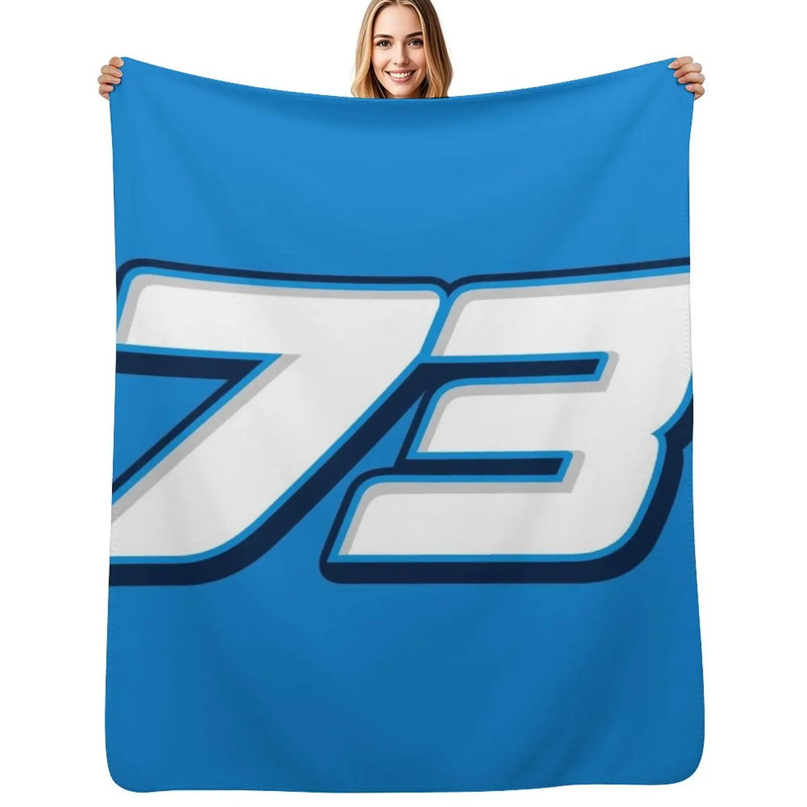 

73-Alex-icon Throw Blanket Anti Shedding Soft Fuzzy Blanket for Home