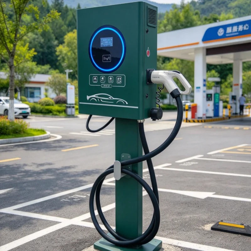 GB/T Plug EVSE Plastic Enclosure Case, Custom Housing Box for AC Charging Station PCB and Electronic Assembly
