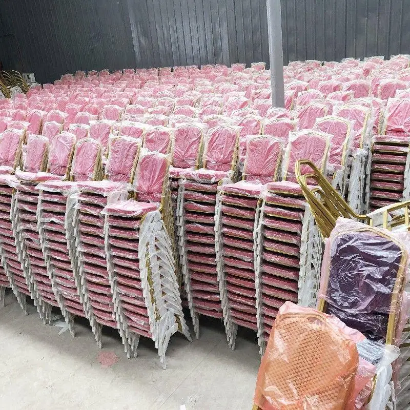 Factory Direct 2026 Top RatedHotel Chair General Chair Banquet Wedding  VIP Meeting Training  Aluminum Alloy Hotel Restaurant