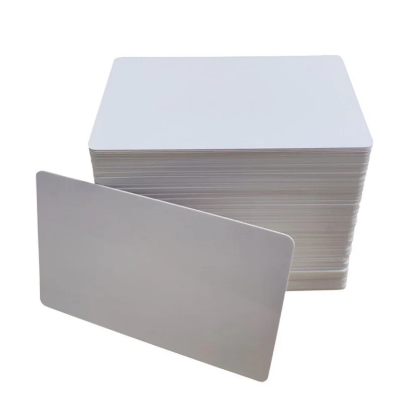 

Special id white empty card PVC plastic card available chip, long service life