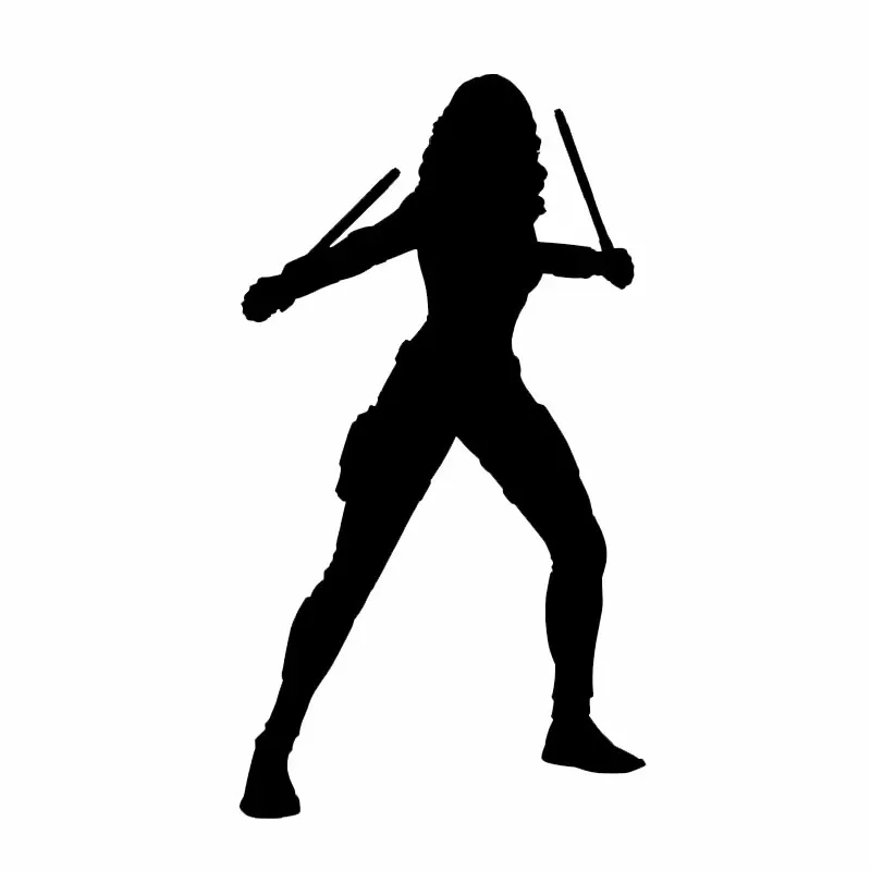 

Креативные красивые наклейки для автомобиля воина, индивидуальные модные водонепроницаемые виниловые наклейки для кузова, окна, украшения