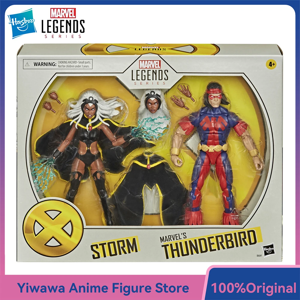 

[In-Stock] Hasbro Marvel Legends Series Storm and Thunderbird 2-Pack 15cm Nice Collectible Anime Action Figure Model Toy Gifts