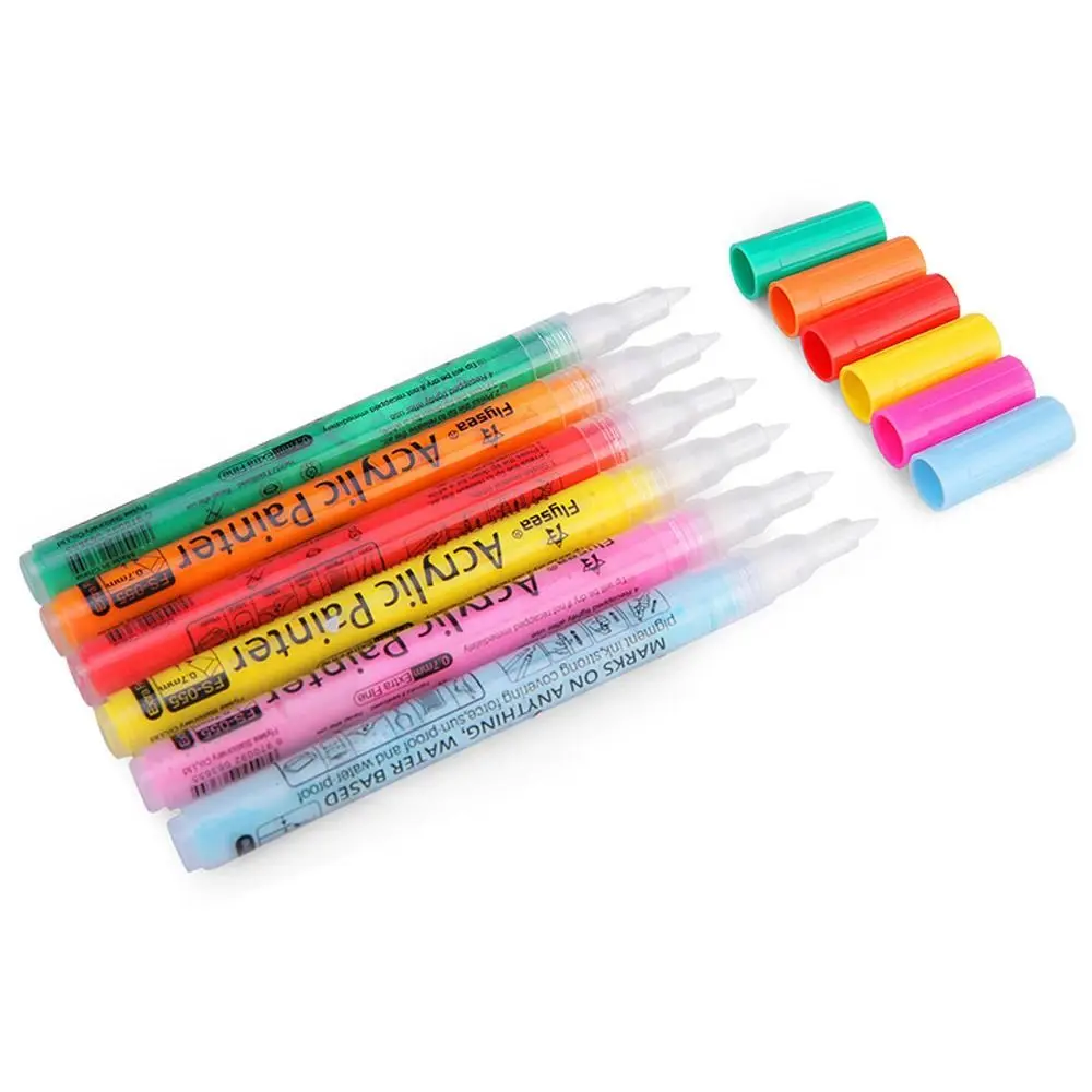 Bright Color Golf Accesoires Covering Power Golf Club Pen Color Changing Pen Acrylic Painter Ink Pen