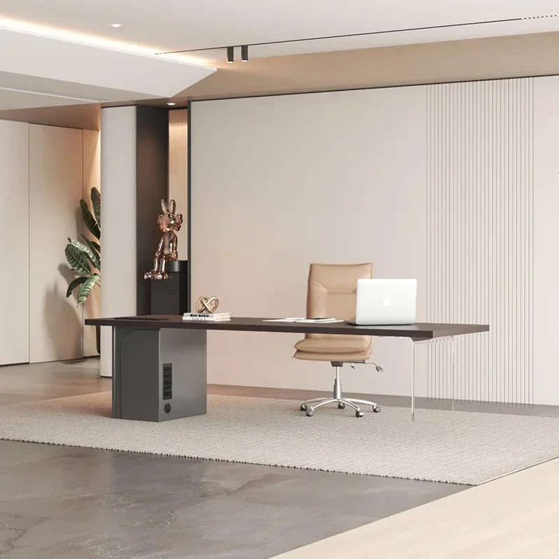 Escritorio de oficina minimalista, mesas de juegos, escritorios para conferencias, escritorio de oficina, organizador de mesa portátil, recepción, Tavolino, muebles de moda